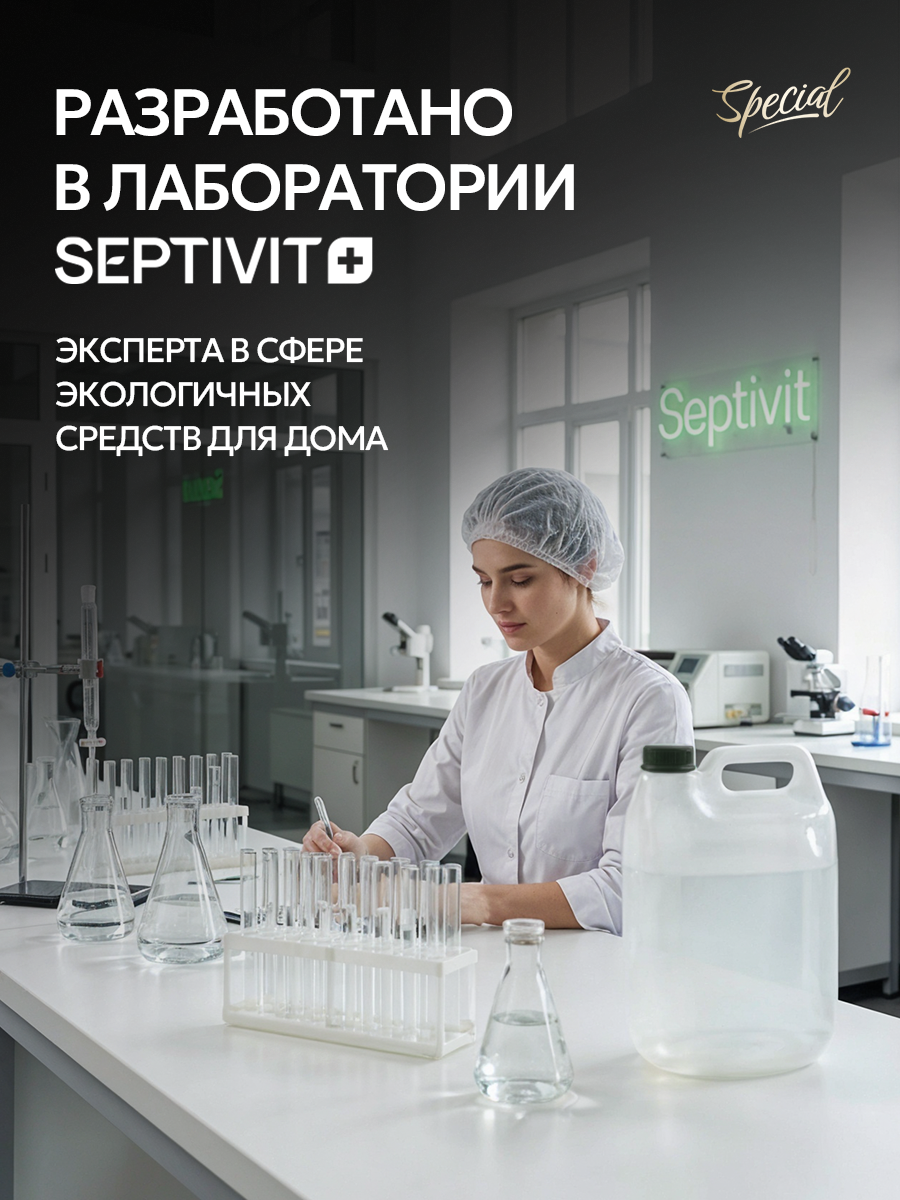 Мыло жидкое SEPTIVIT SPECIAL Rose Oud 5000 мл - фото 9