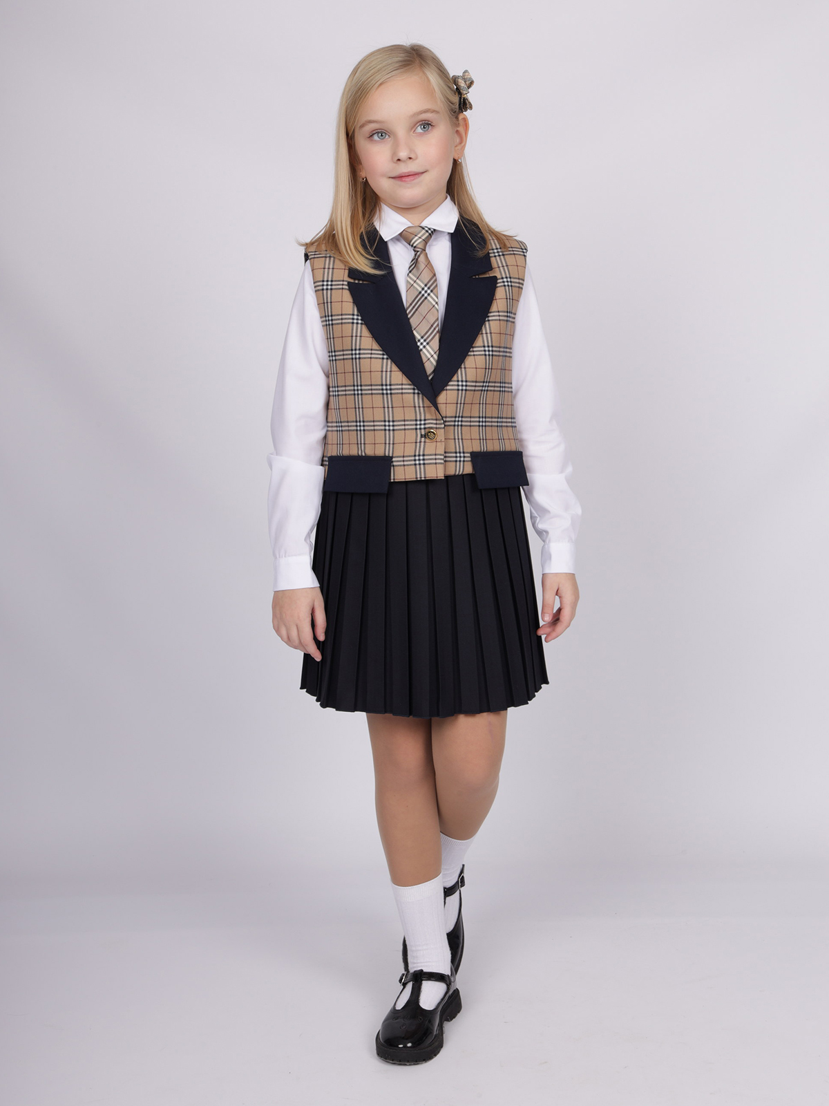 Жакет Sky Lake 2517 Ломоносов комби синий - фото 1