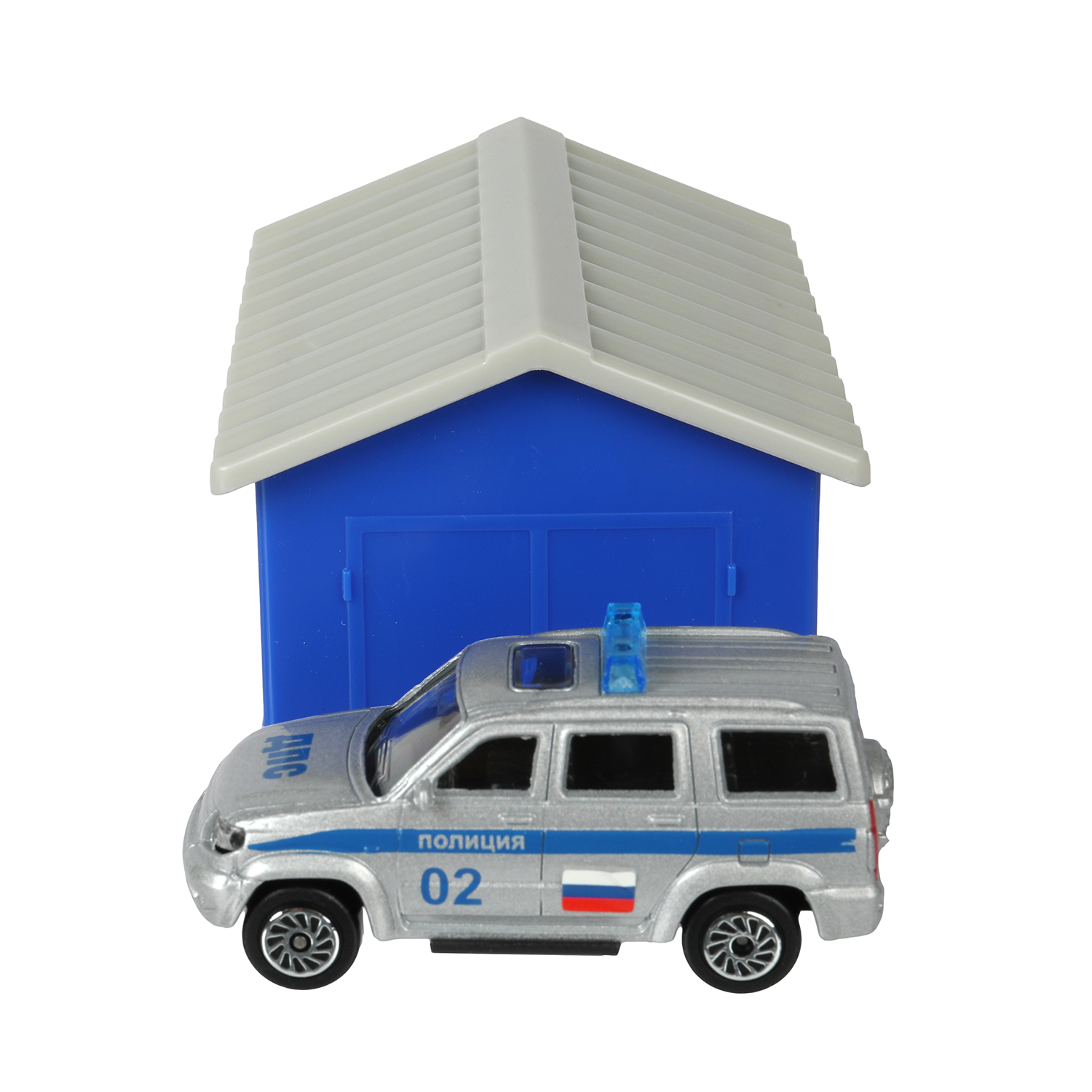 Полицейская машина Технопарк Патриот в ассортименте 392207 - фото 2