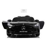 Электромобиль RIVERTOYS Mercedes Y001YY-BLACK-GLANEC С пультом ДУ