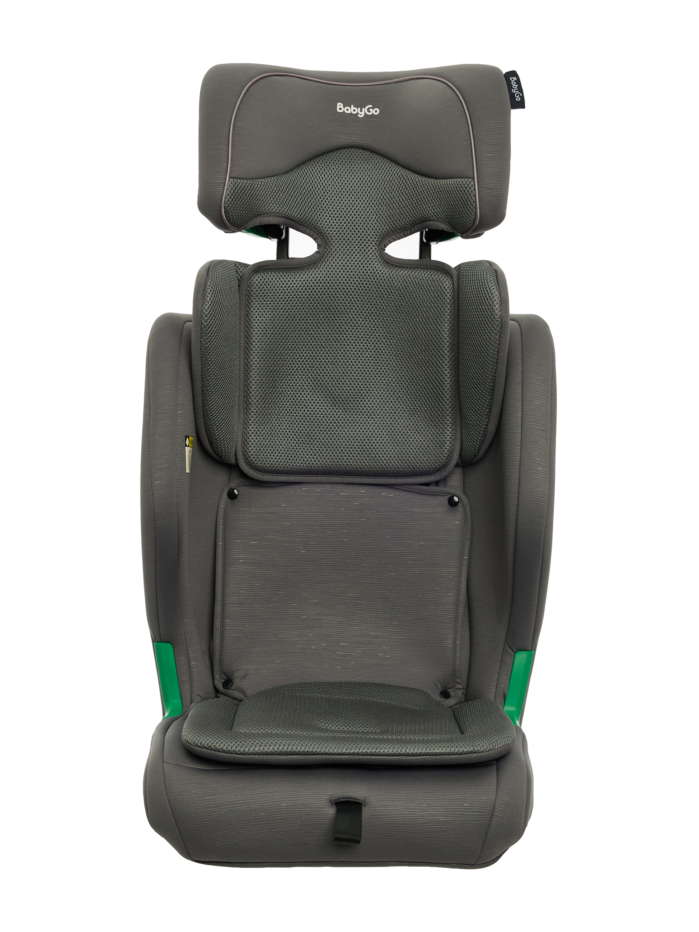 Автокресло BabyGo Flex Isofix 0+/1/2/3 (0-36 кг) серый - фото 5