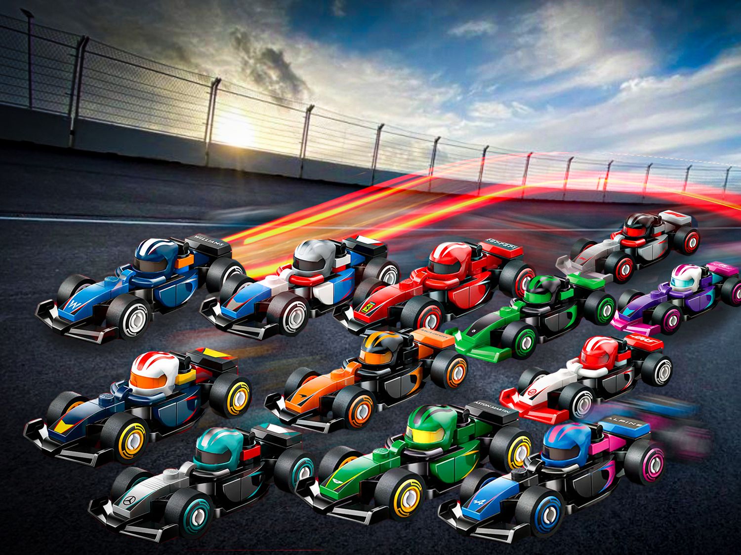 Конструктор LEGO Speed Champions Гоночные автомобили 29 дет. - фото 4