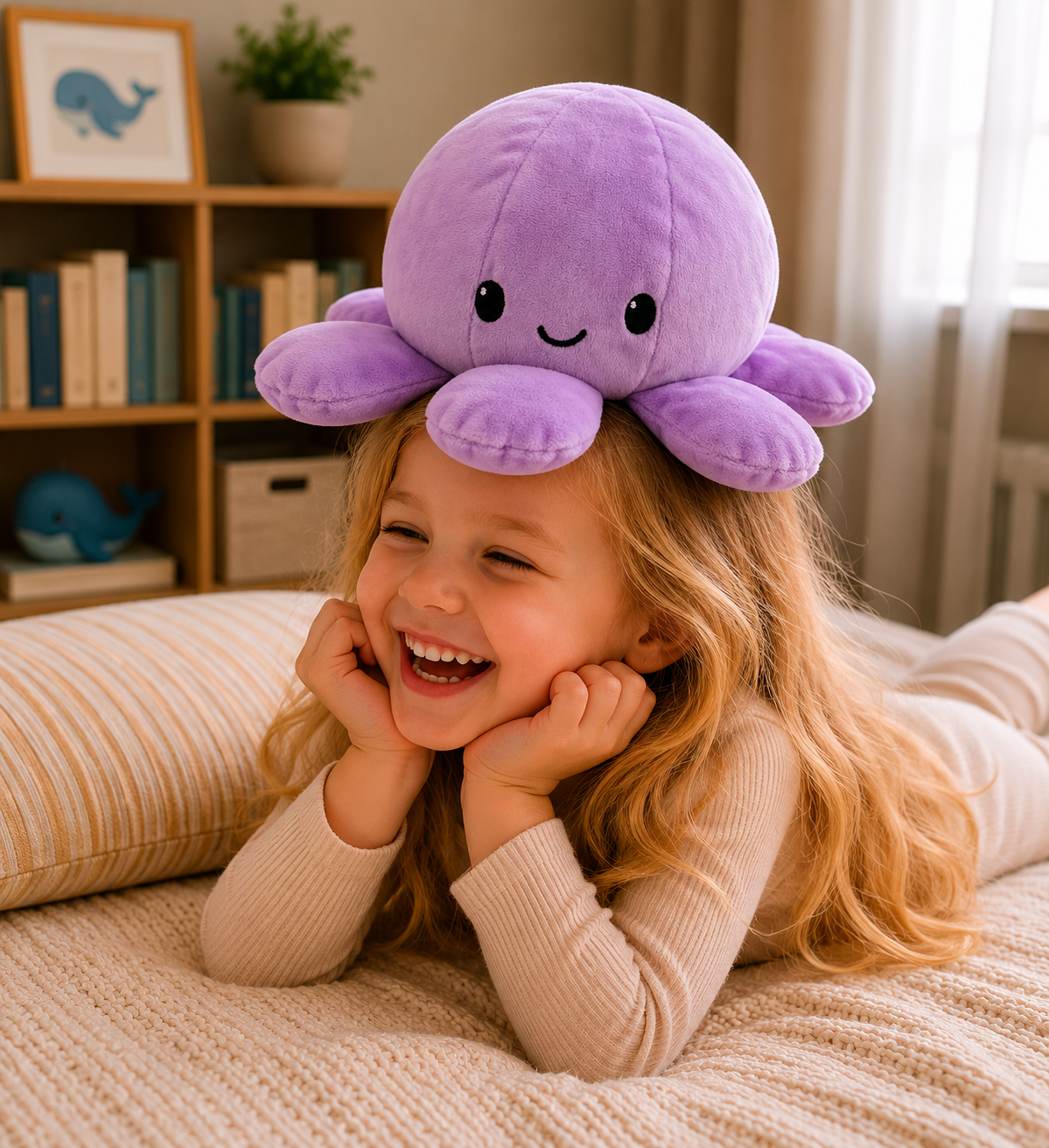 Мягкая игрушка Laffi Осьминог - фото 12