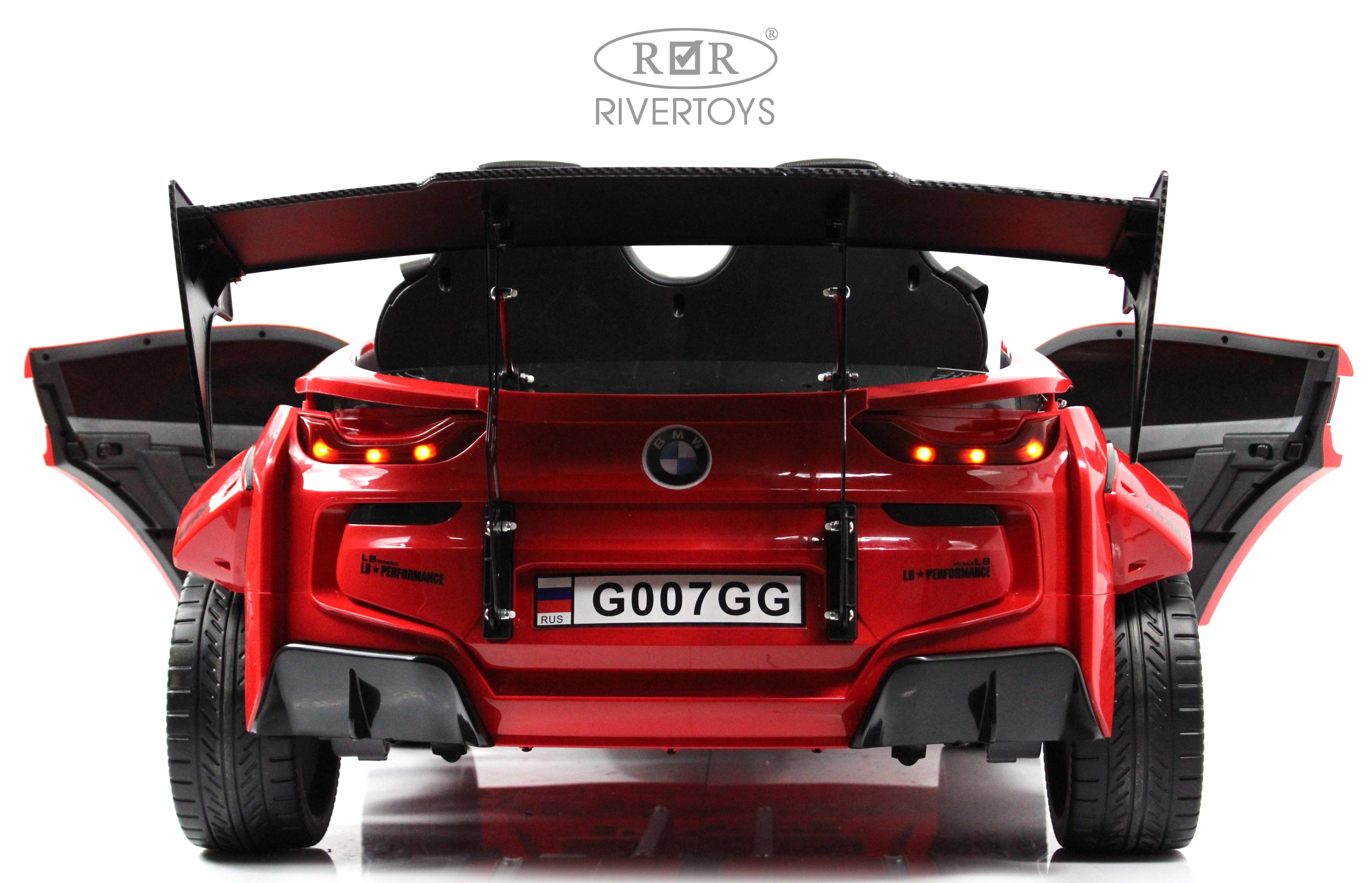 Электромобиль RIVERTOYS BMW G007GG-RED С пультом ДУ - фото 23