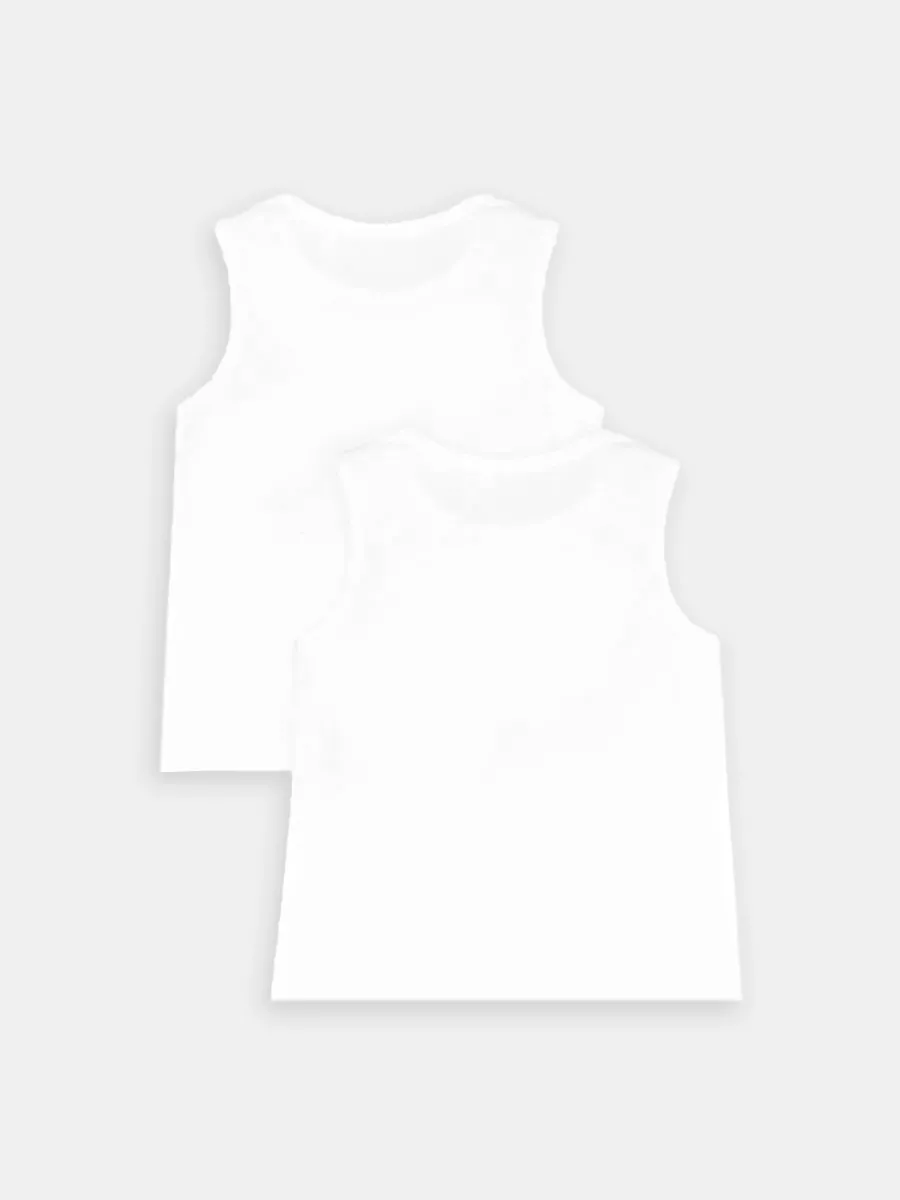 Майка 2 шт Mark Formelle (Марк Формэль) 423344-2/белый - фото 7