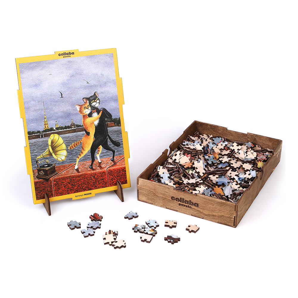 Пазл Collaba puzzle деревянный - фото 5