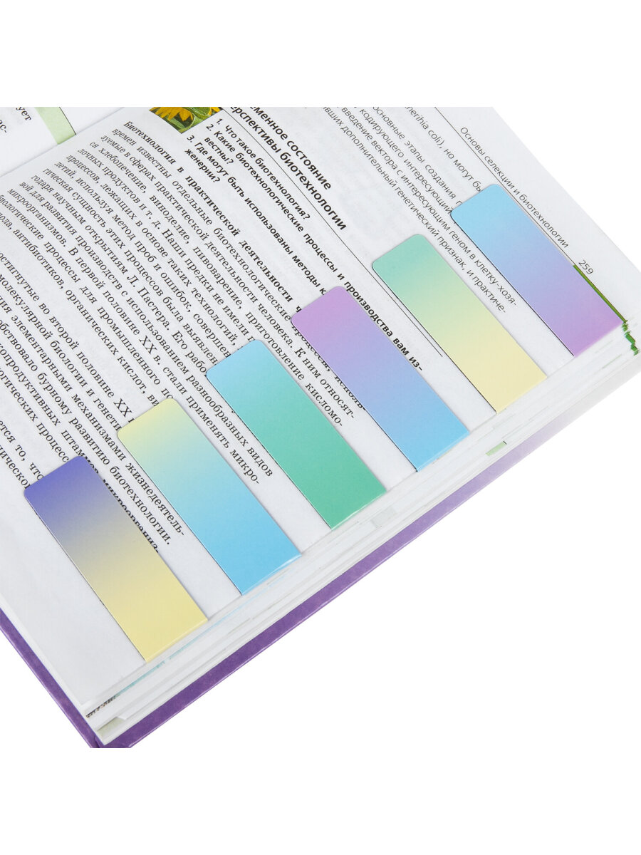 Магнитная закладка Brauberg 12 шт. - фото 13