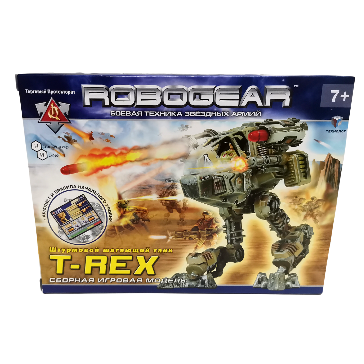 Конструктор Технолог Robogear T-REX Ти-рекс сборная игровая модель - фото 1