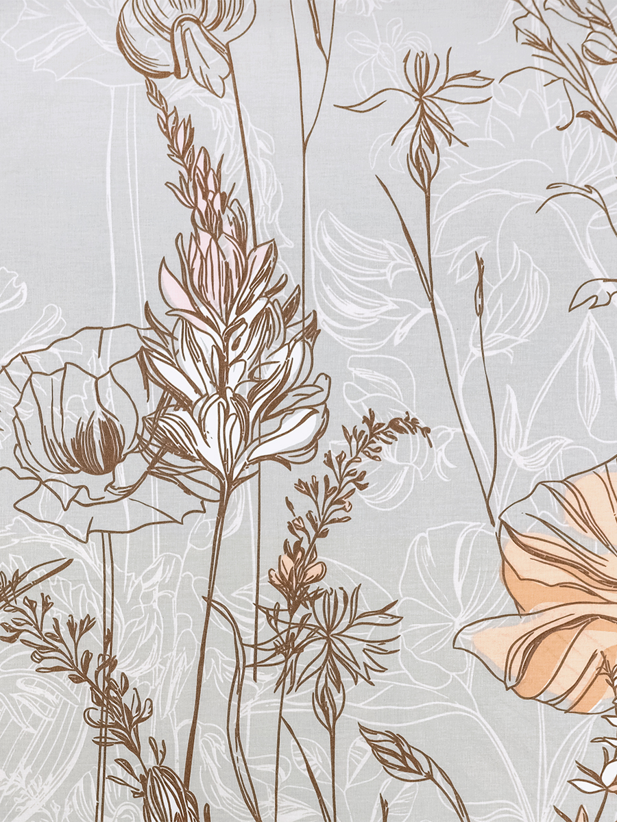 Комплект постельного белья BRAVO Ликорис двуспальный 4 предм. - фото 9