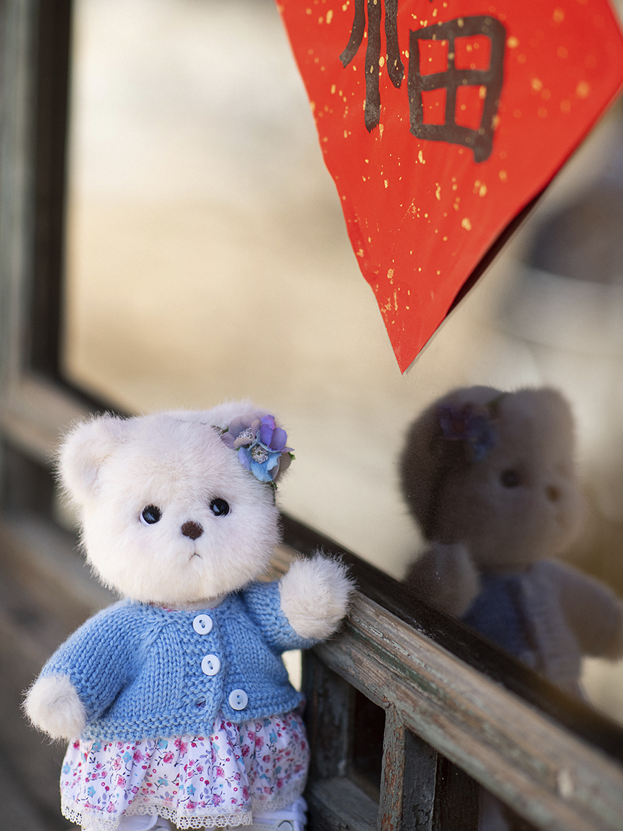 Мягкая игрушка TeddyTales Медведь Незабудка - фото 25
