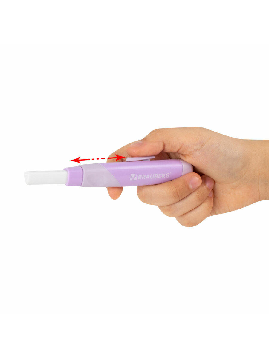 Ластик Brauberg Лавандовый цвет - фото 16