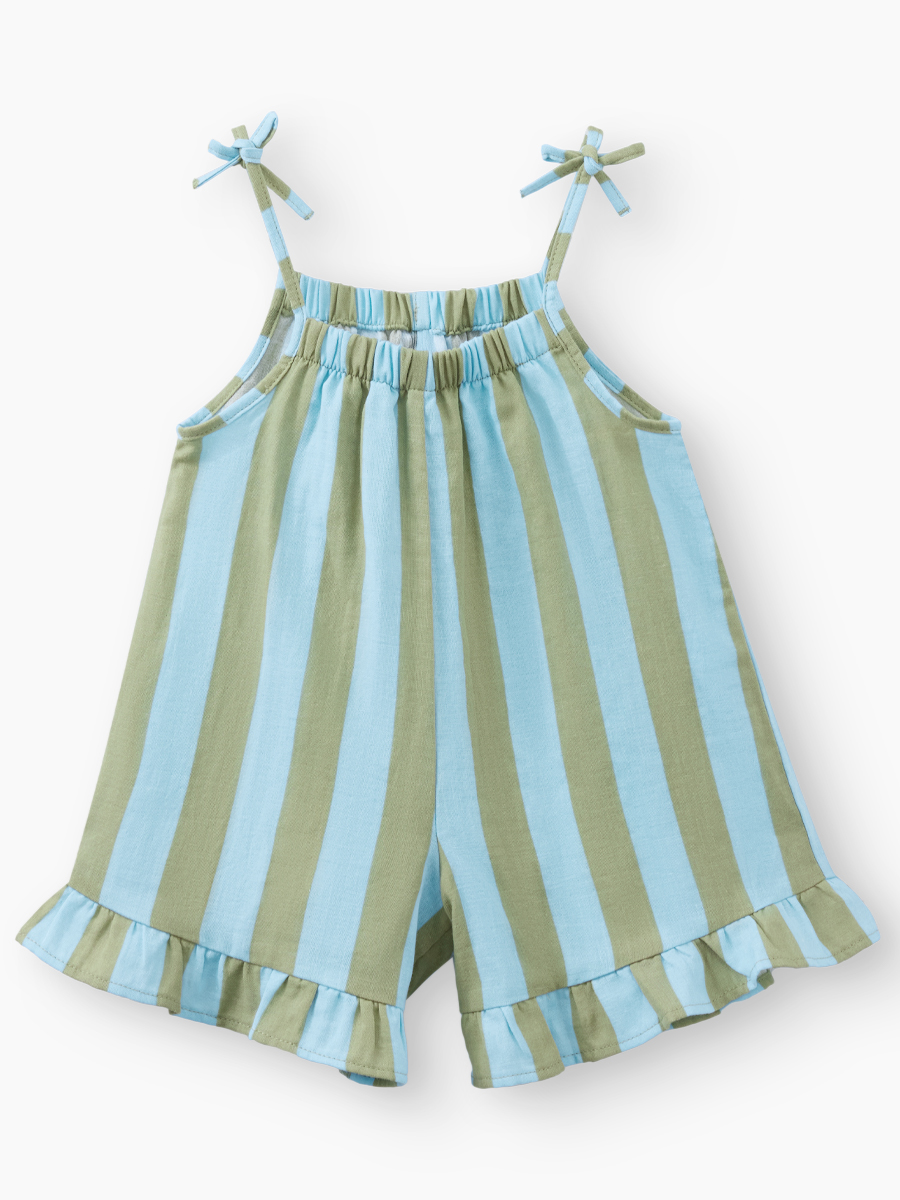 Комбинезон Happy Baby 88195-0_blue-green-stripe - фото 1