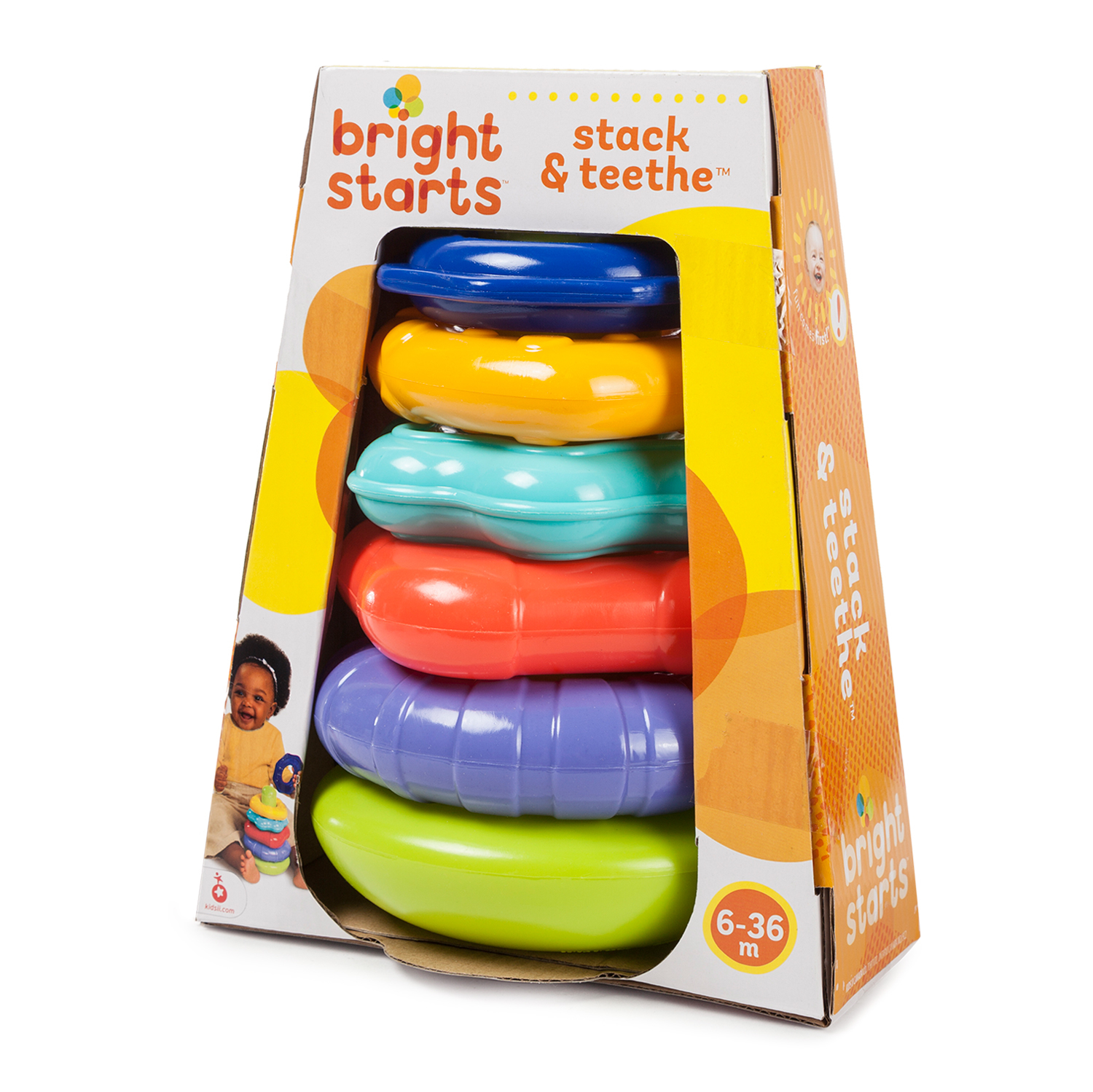 Игрушка Bright Starts пирамидка - фото 3