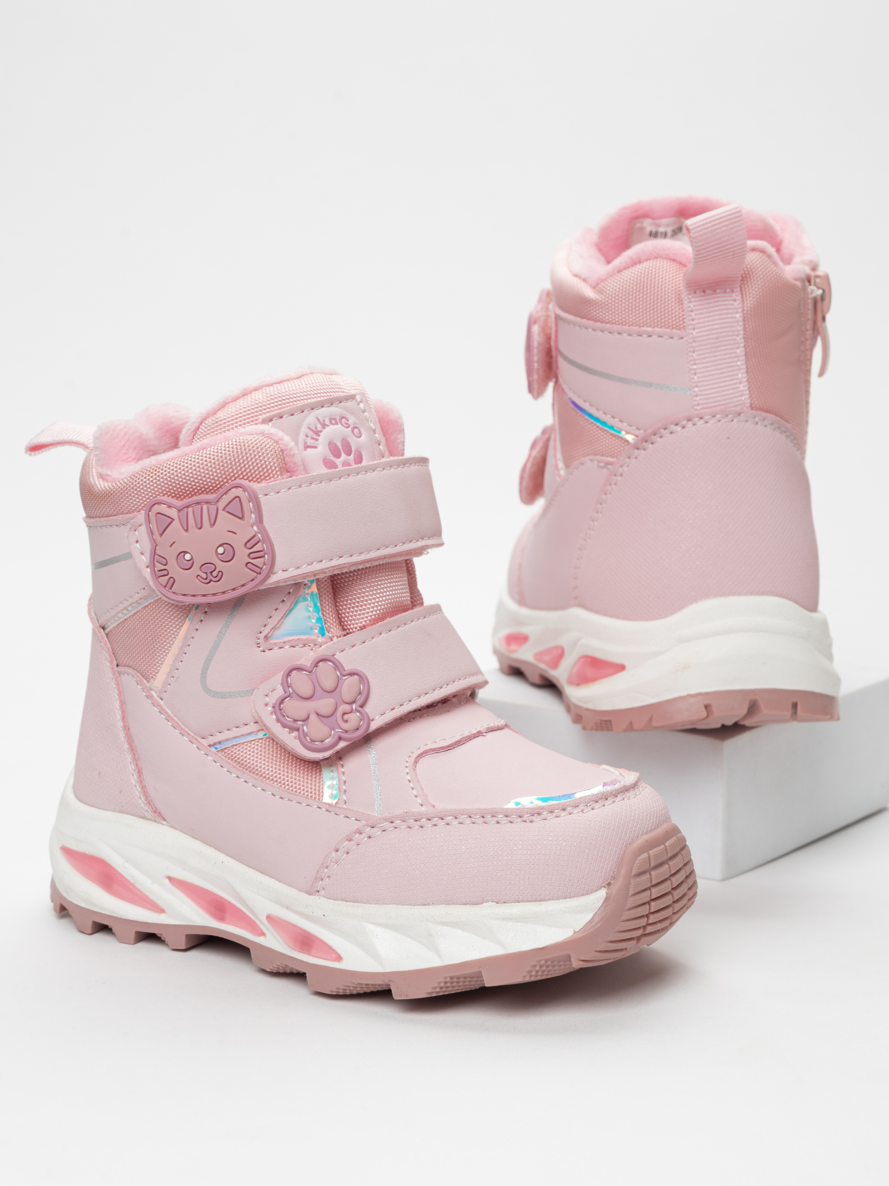 Дутики TikkaGo 8B19_26209_pink - фото 3