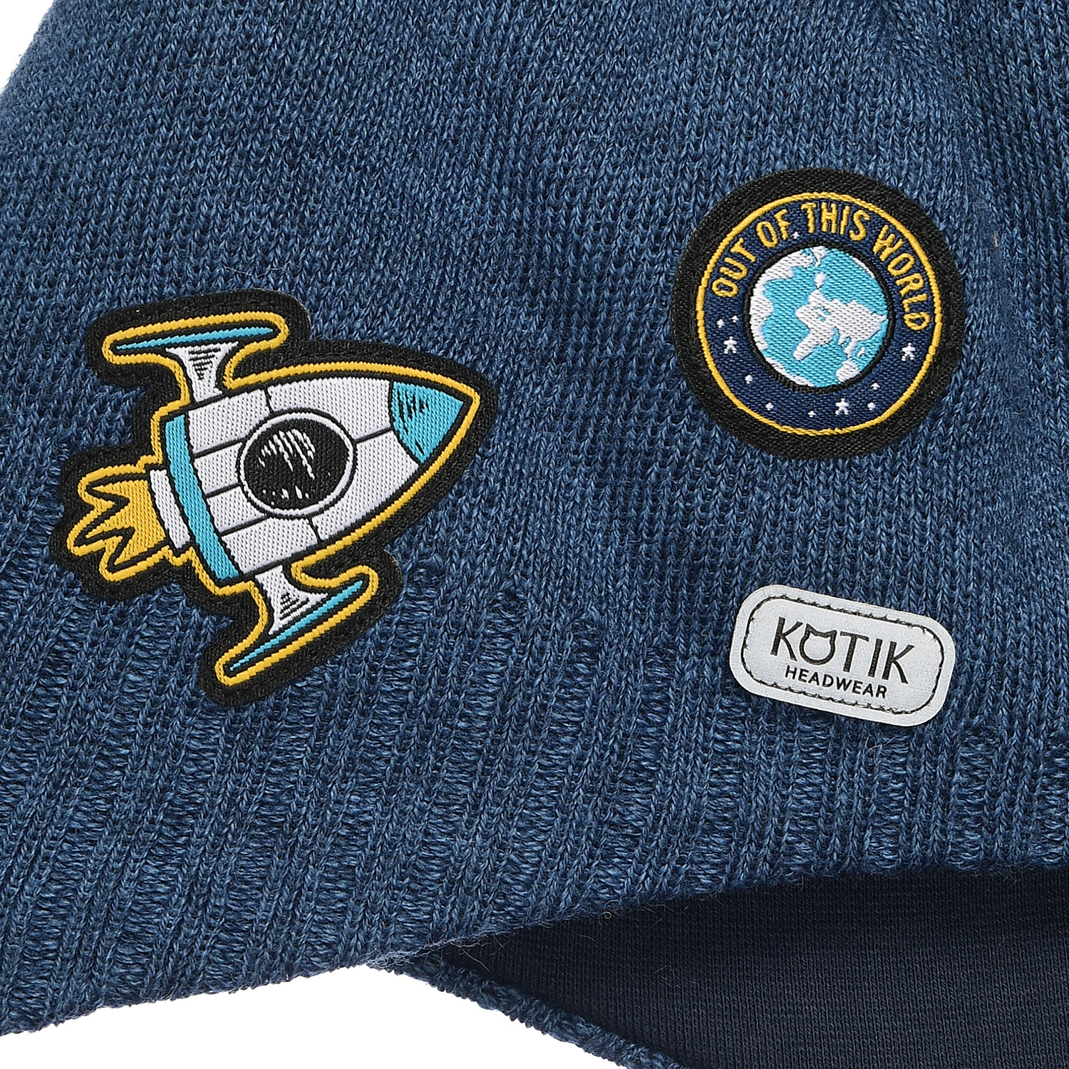 Шапка Kotik 90178_синий - фото 3