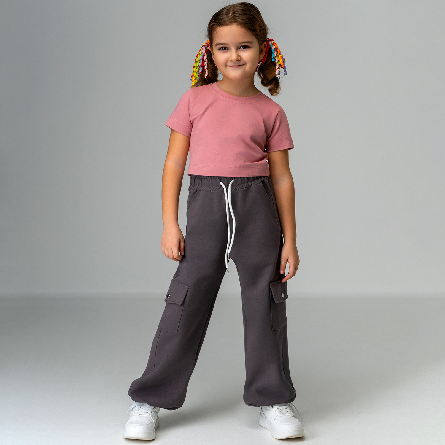 Брюки BONITO KIDS SS6095графитовый - фото 2