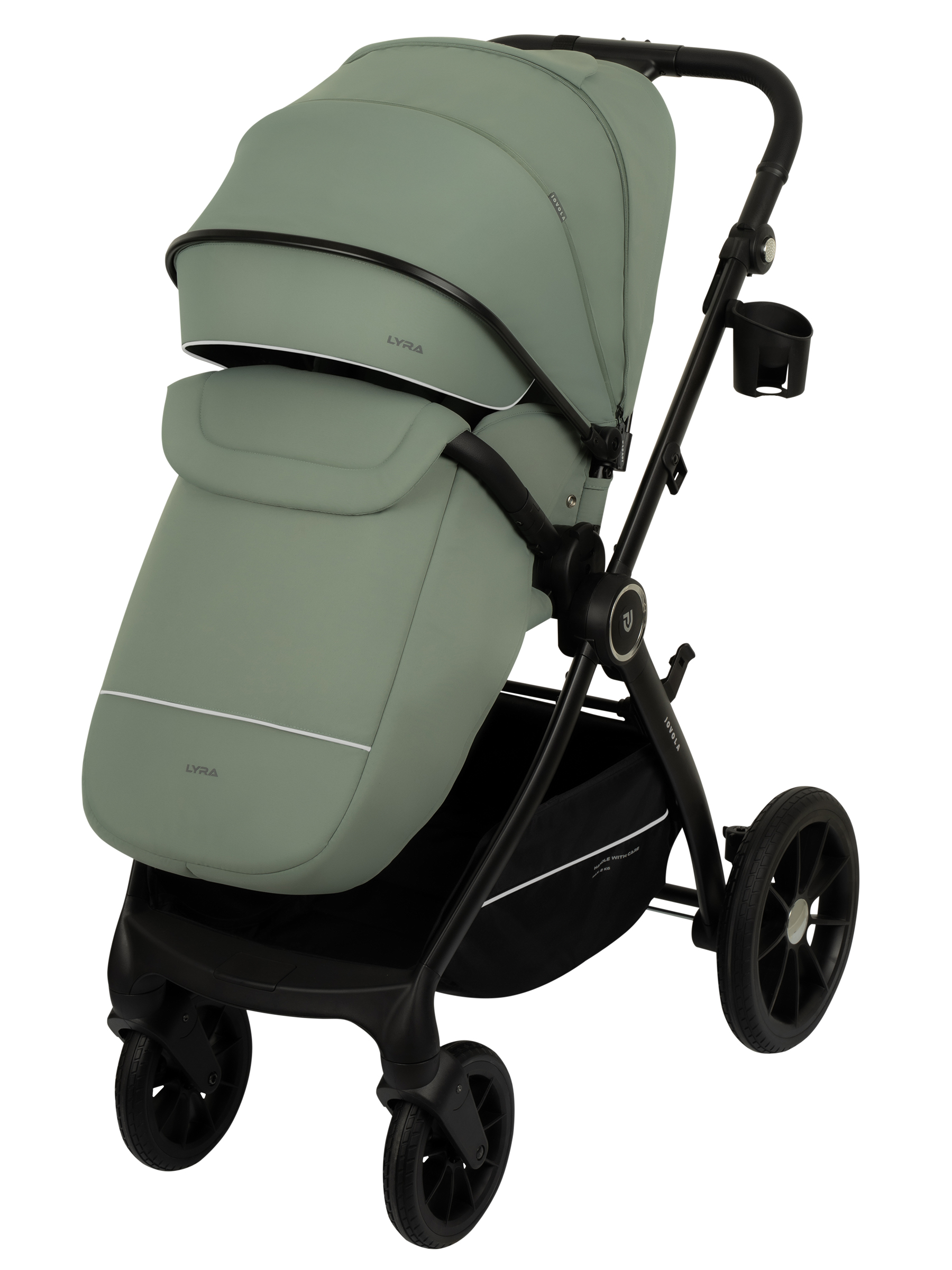Коляска прогулочная JOVOLA LYRA зеленый - фото 15
