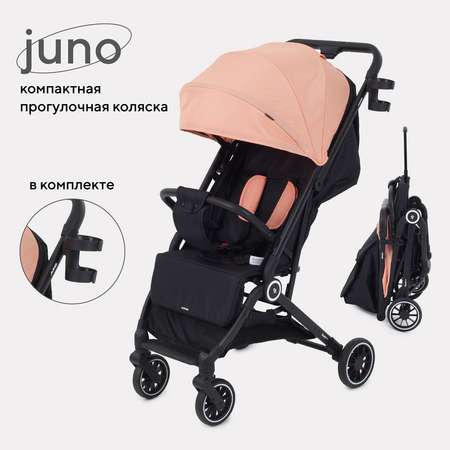 Коляска прогулочная Rant Basic Juno розовый