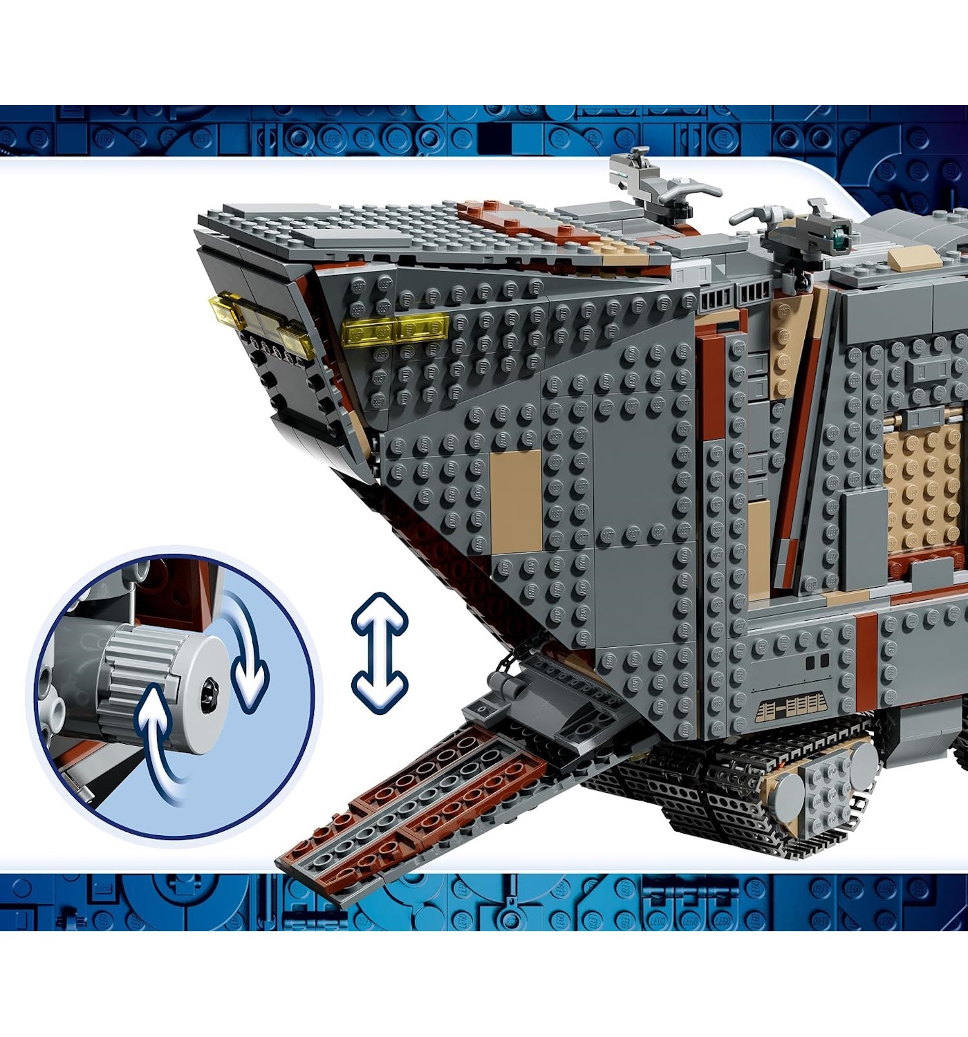 Конструктор LEGO Star Wars Сэндкроулер и Мудхорн 1683 дет. - фото 4