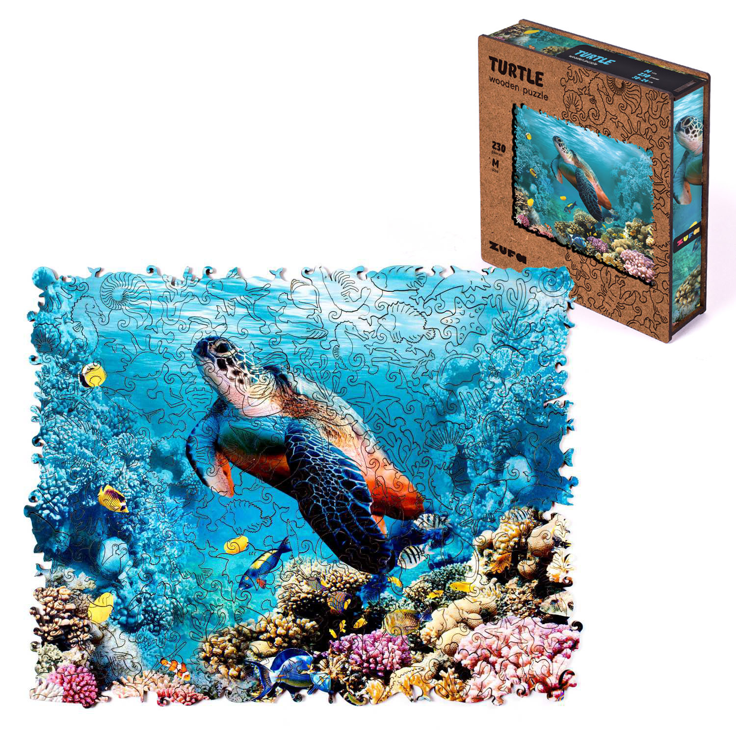 Пазл ZUFA деревянный - фото 7