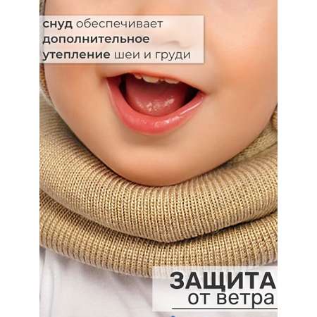 Шапка и снуд ПриКиндер