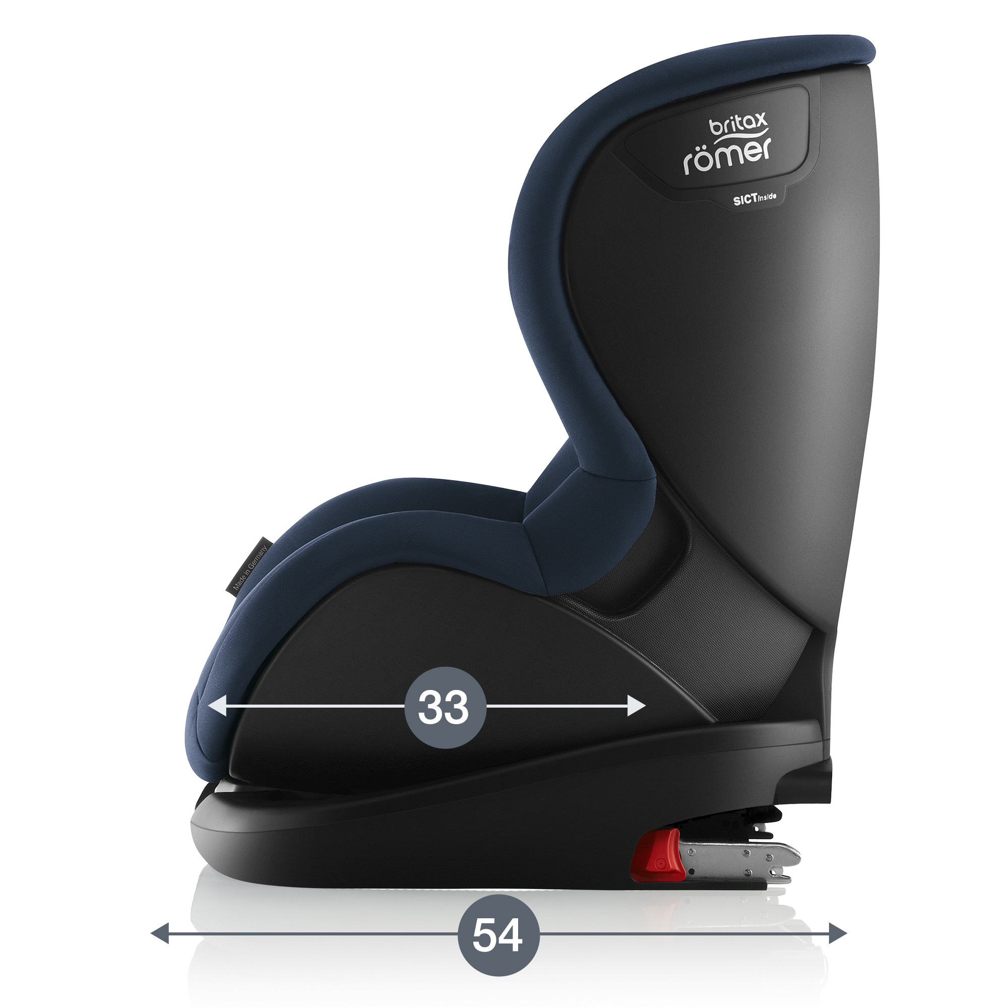 Автокресло Britax Roemer Trifix Night Blue 1 (9-18 кг) синий - фото 12