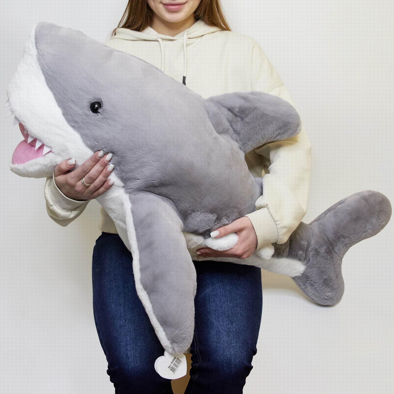 Мягкая игрушка Abtoys акула - фото 4