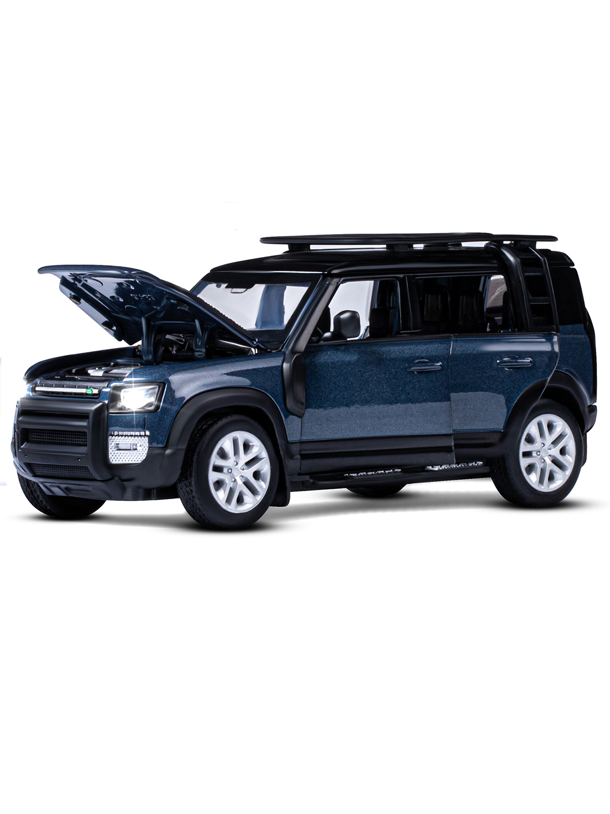 Внедорожник АВТОпанорама Land Rover Defender 110 1:32 JB1251752 - фото 10