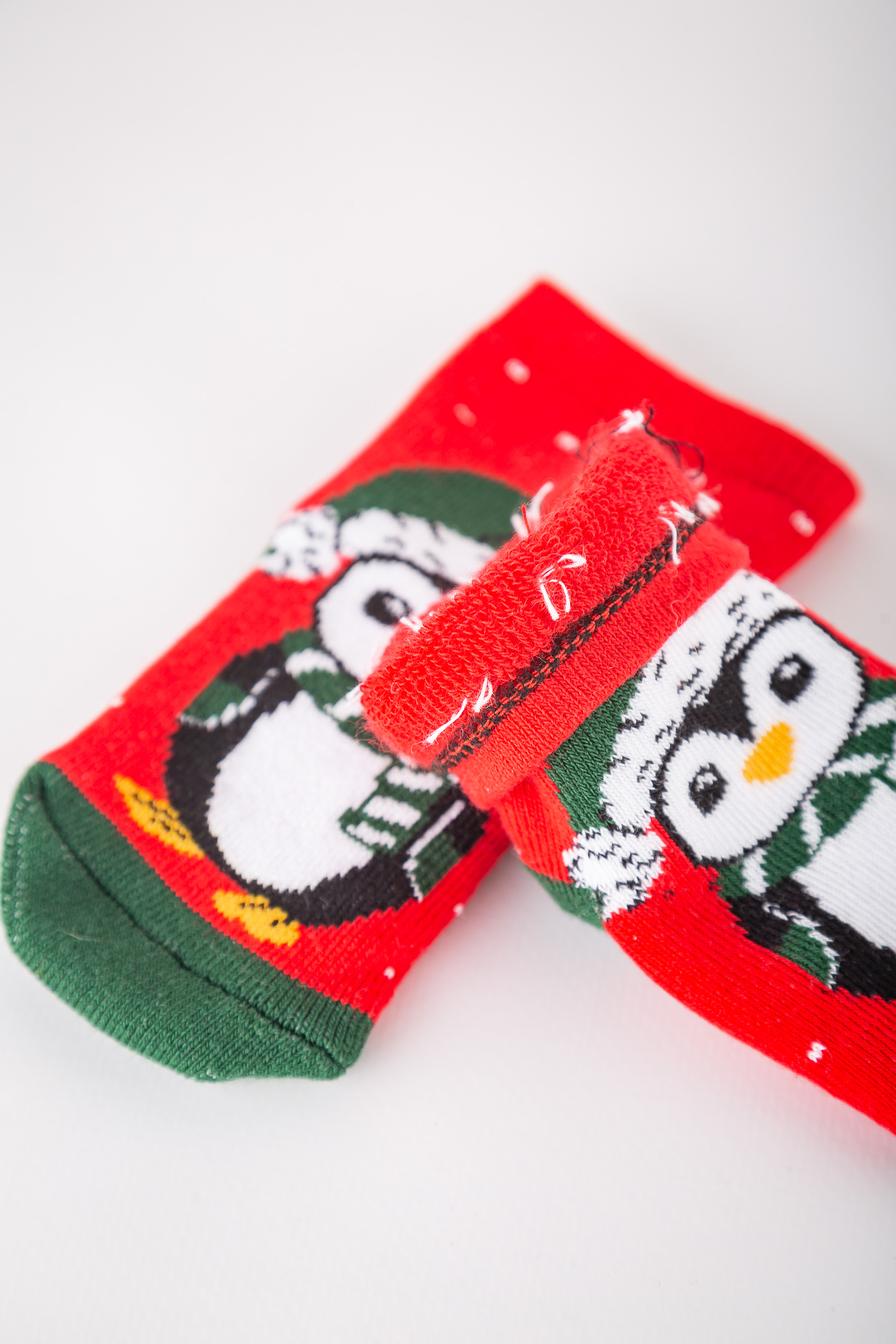 Носки махровые ALEX YVN BT-1921-1-пинг.крас. - фото 2