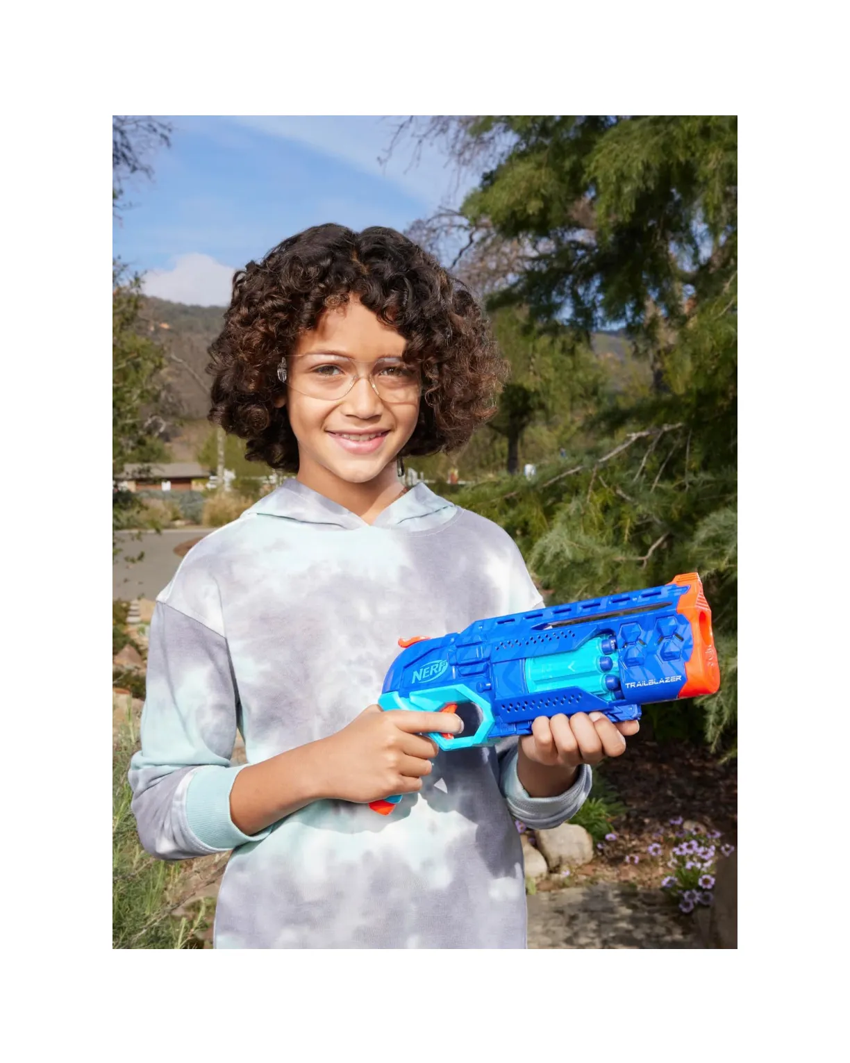 Бластер Nerf Elite Trailblazer wild edition - фото 8