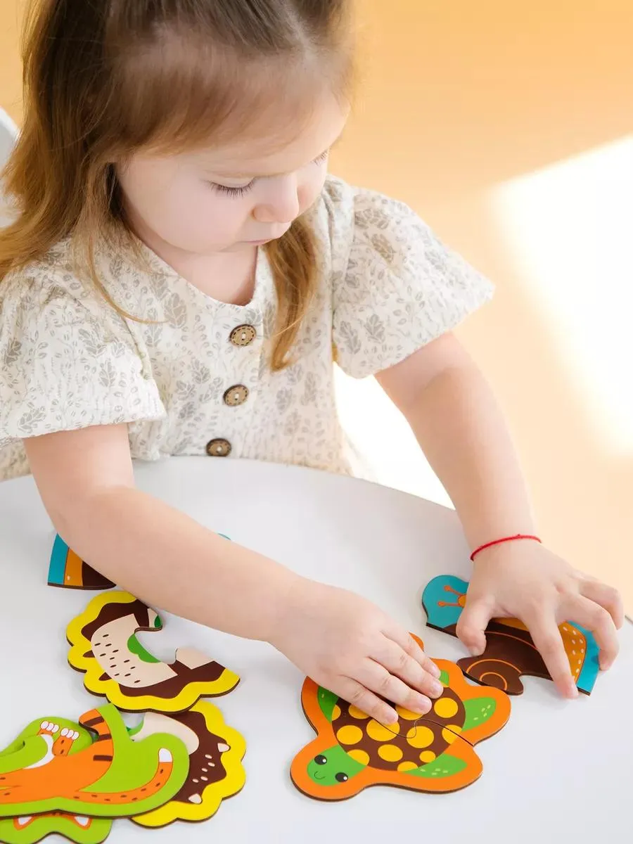 Пазл Alatoys деревянный в ассортименте - фото 12