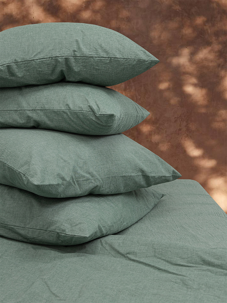 Комплект постельного белья BRAVO Organic хвоя 6 предм. - фото 6