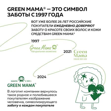 Шампунь Green Mama 400 мл
