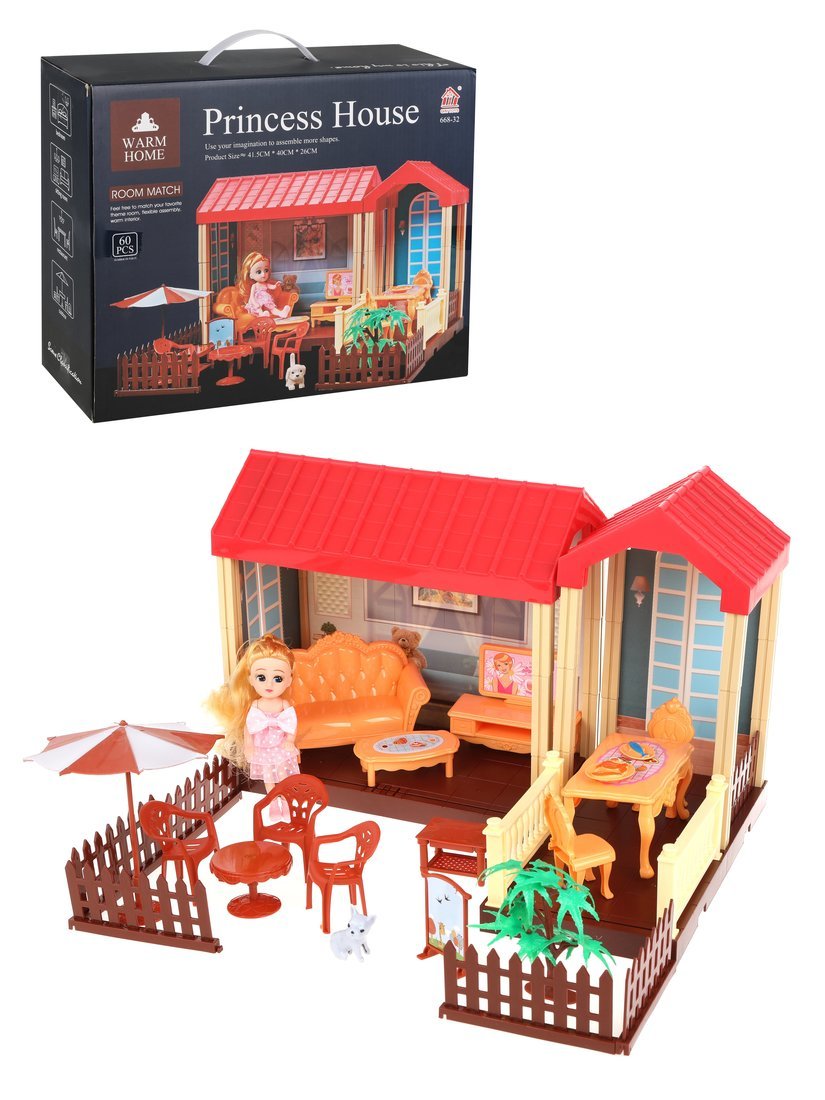 Домик для кукол Наша Игрушка 31 см 613531 - фото 1