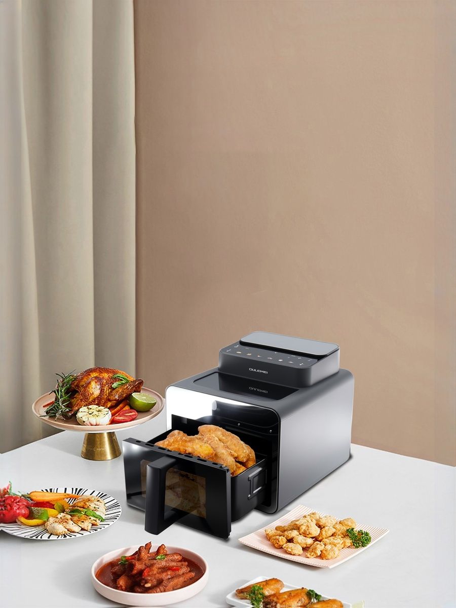 Аэрогриль 7л 1600 Вт Oulemei OLM-KZF028 - фото 23