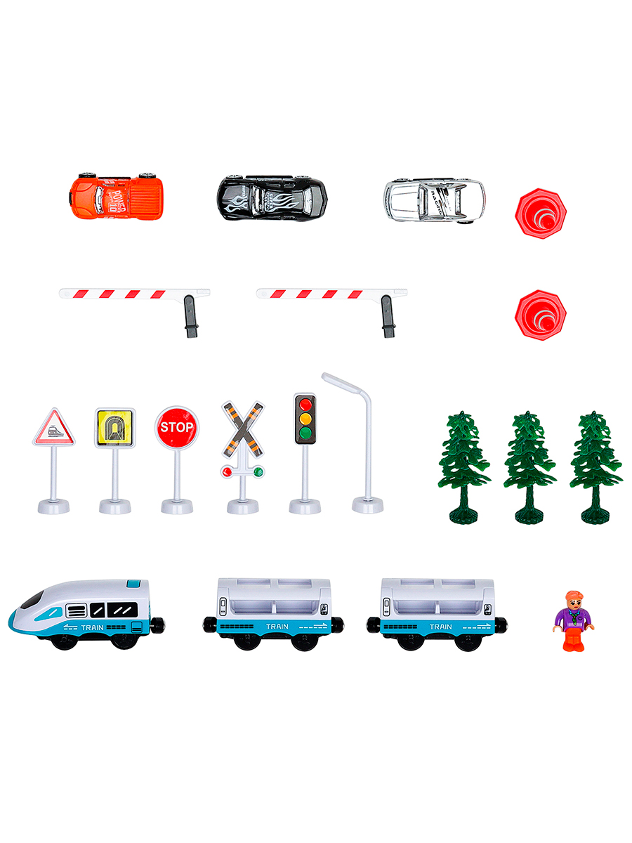 Набор железнодорожный Givito G211-017 - фото 5