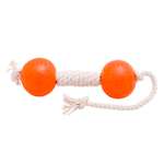 Гантель для собак Doglike Dental Knot малая канатная Белая D-2370-W