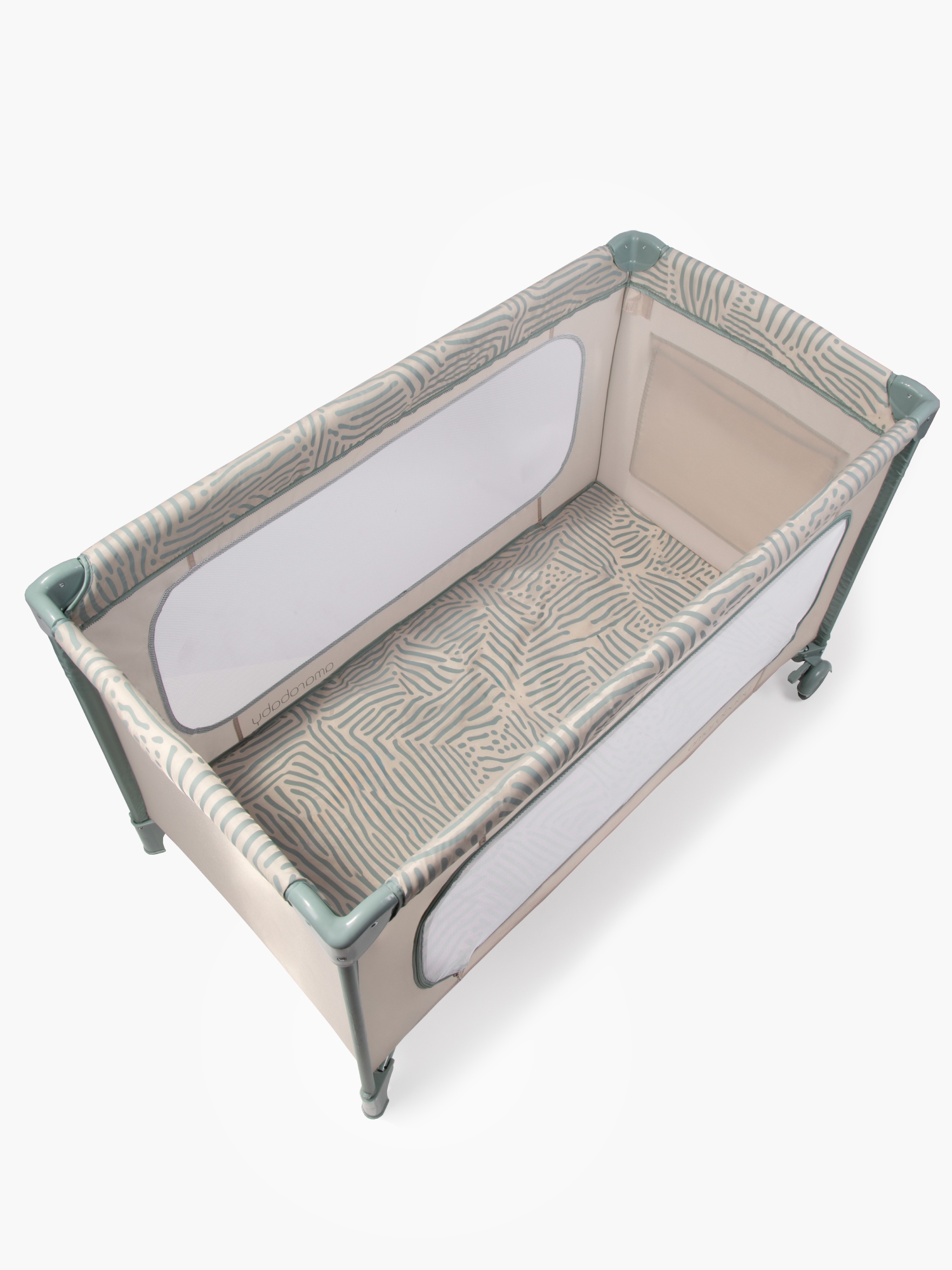 Манеж кровать Amarobaby SMART бежевый AMARO-26SM/0313 - фото 3