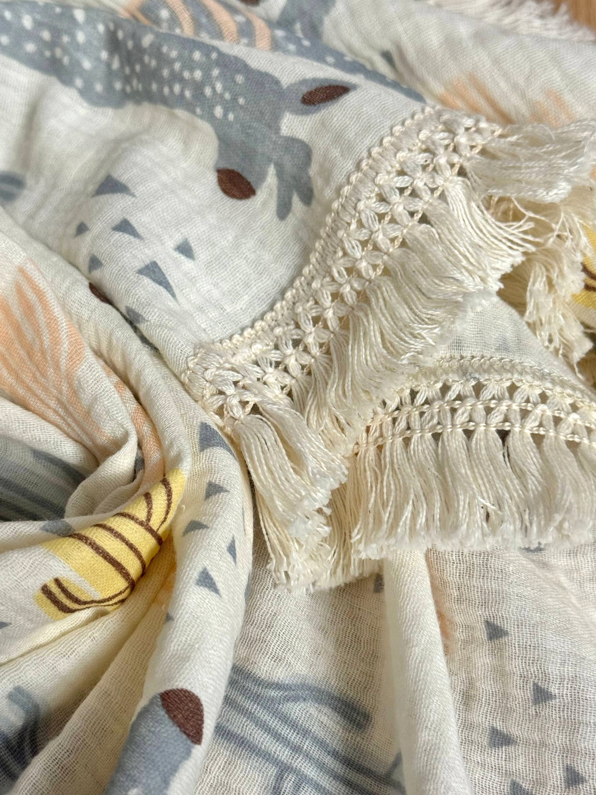 Плед Ладушки муслиновый 100 x 130 см муслин - фото 5