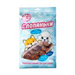 Лакомство для собак ENSO Слопаньки чипсы из лосося с морковью размер L 40г