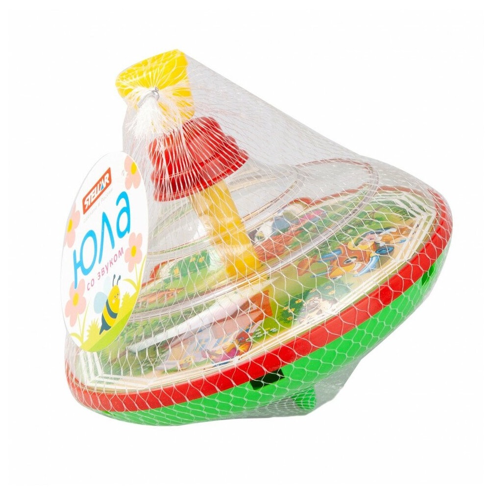 Игрушка Стеллар юла Домик в деревне диаметр 14 см - фото 5