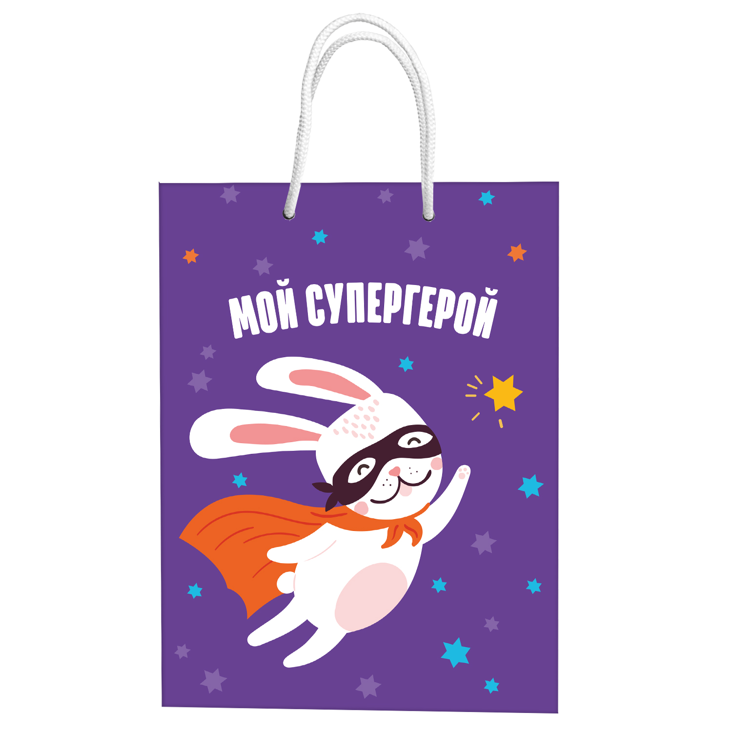 Пакет подарочный ND Play Мой Супергерой 33*40*15 см - фото 1