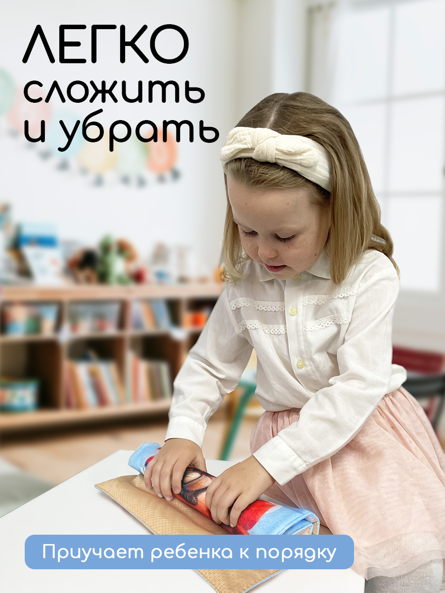 Ковёр придверный Textile NN Летчик 34 x 34 см 1 шт. - фото 7