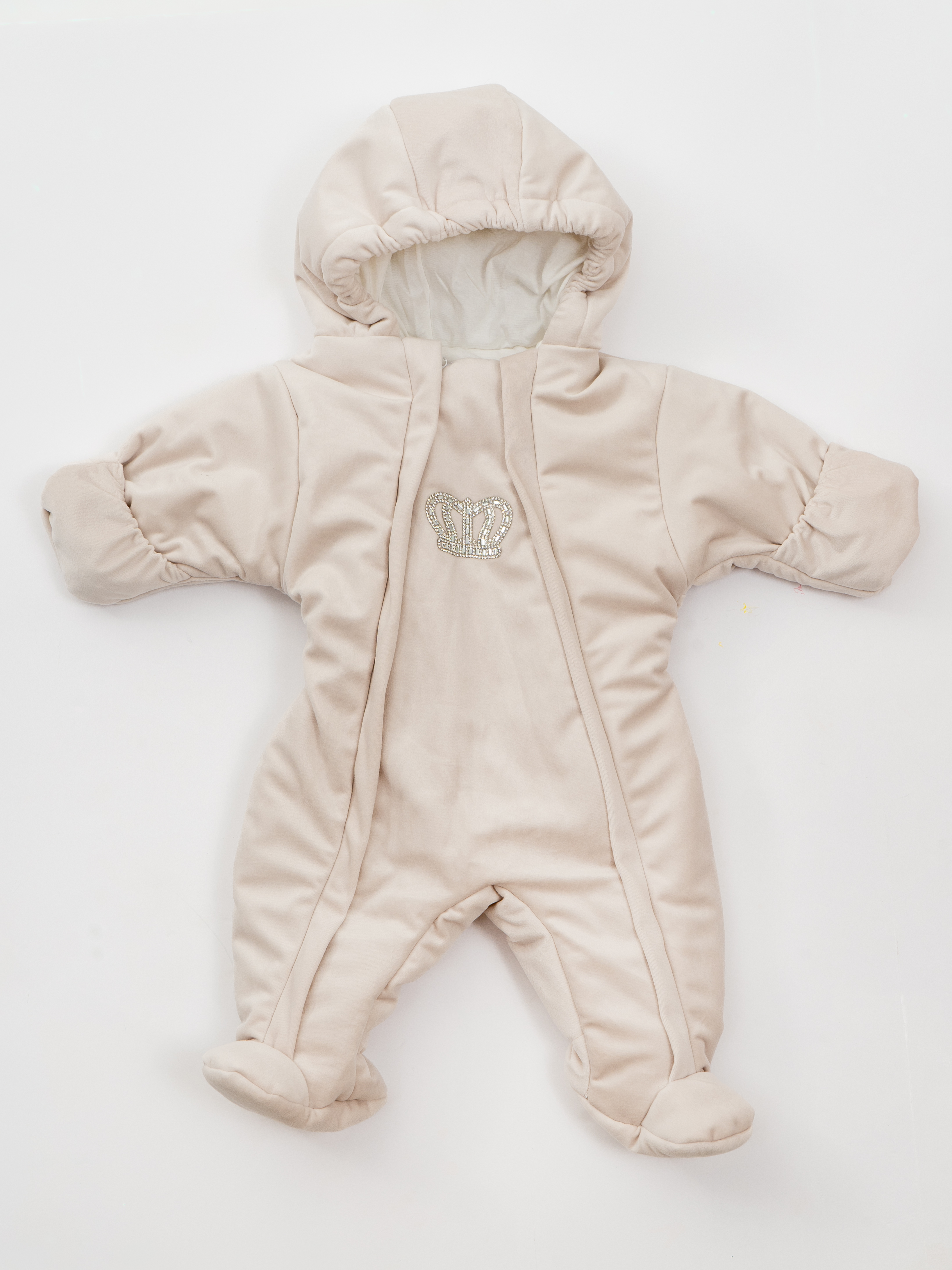 Конверт на выписку ТОСЯ БОСЯ Корона бежевый - фото 11