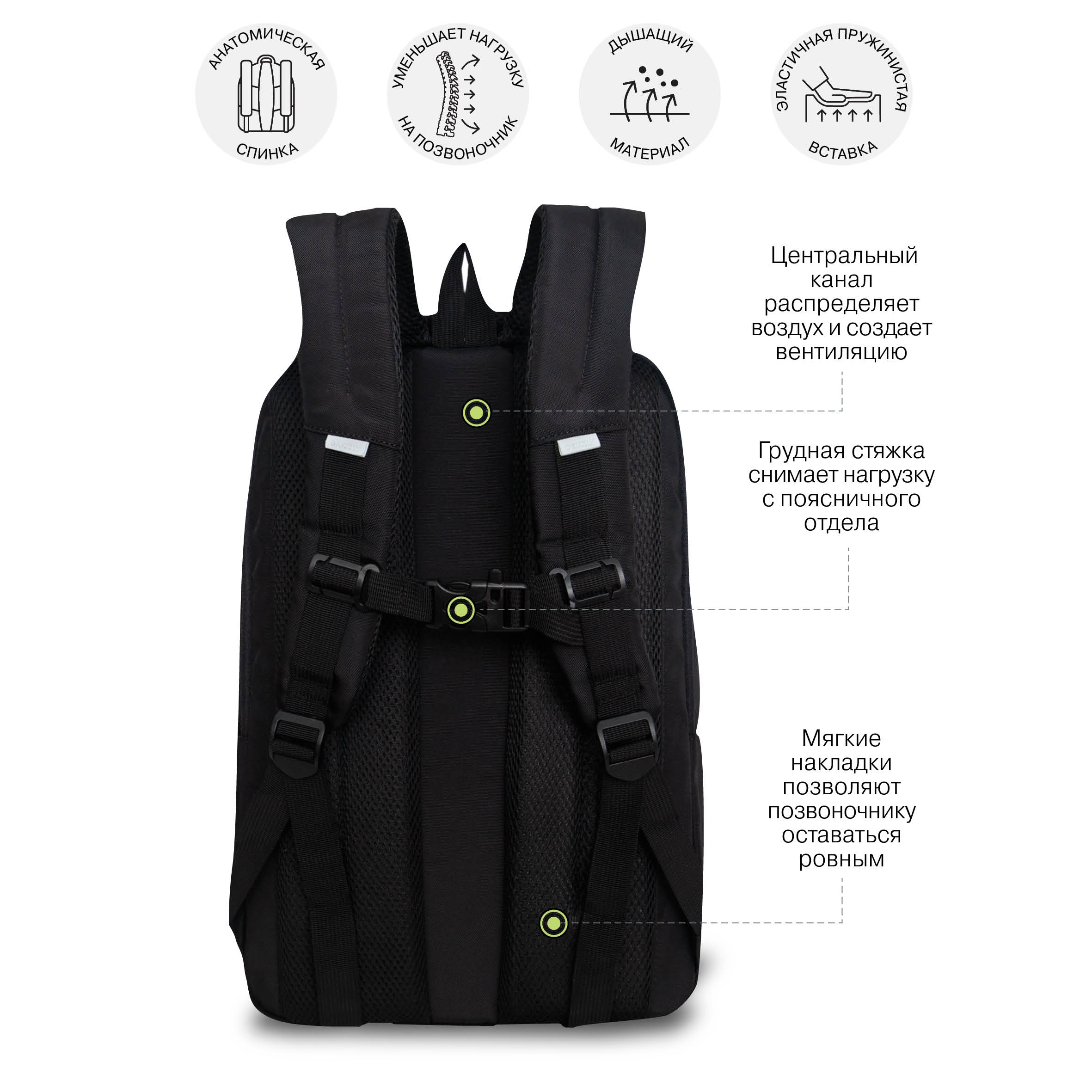 Рюкзак Grizzly Лого - фото 9