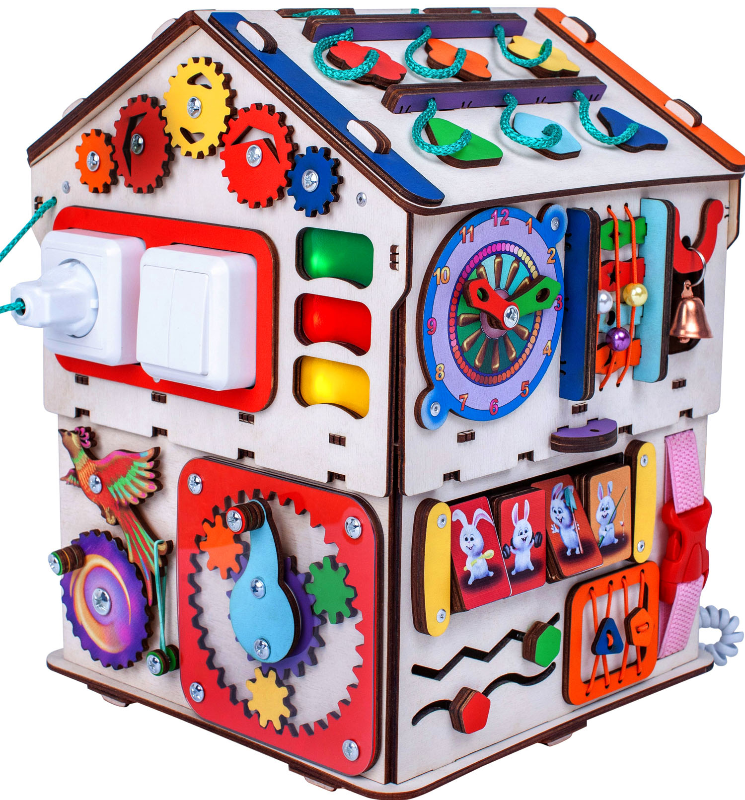 Игрушка Jolly Kids бизиборд Бизидом - фото 11