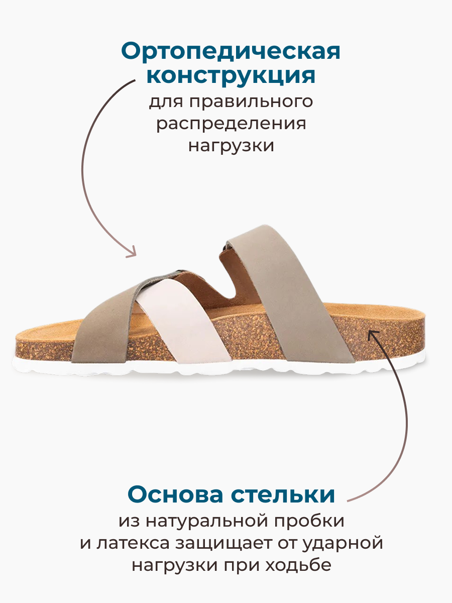 Пантолеты ORTMANN 7.73.2_Malia_оливк./корич.микс, о/м - фото 9