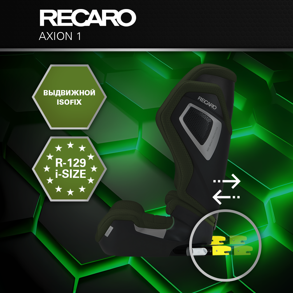 Автокресло Recaro Axion Isofix 2/3 (15-36 кг) - фото 4