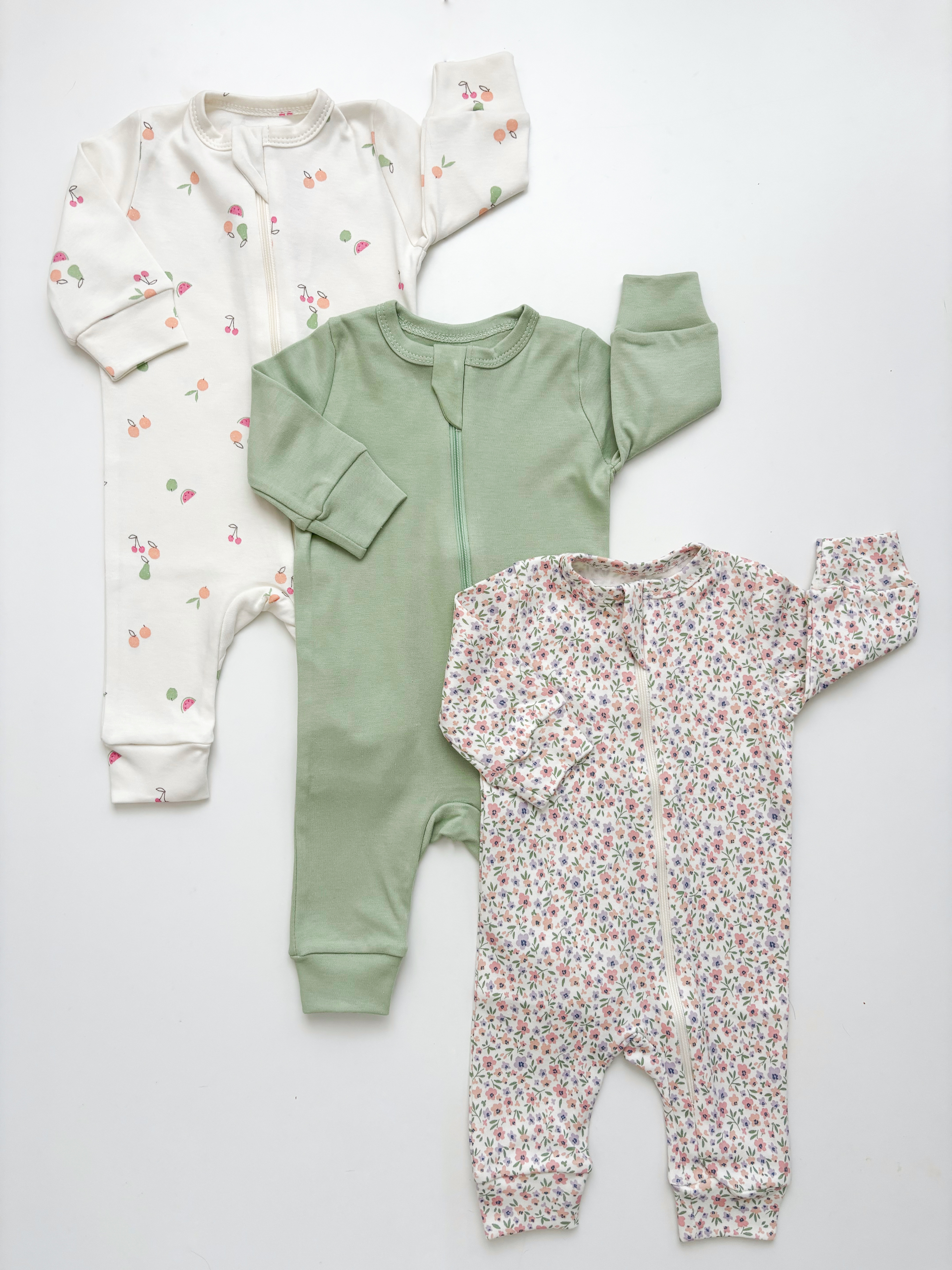 Комбинезон 3 шт Carrot 10002285фрукты - фото 1