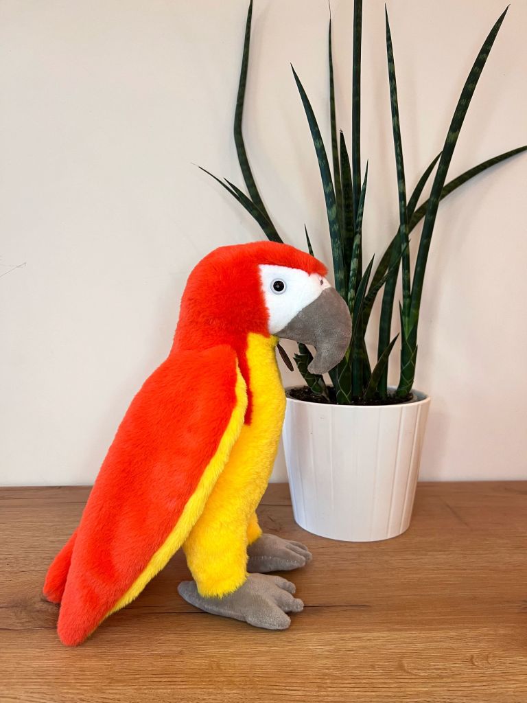Мягкая игрушка Lapkin Попугай - фото 2